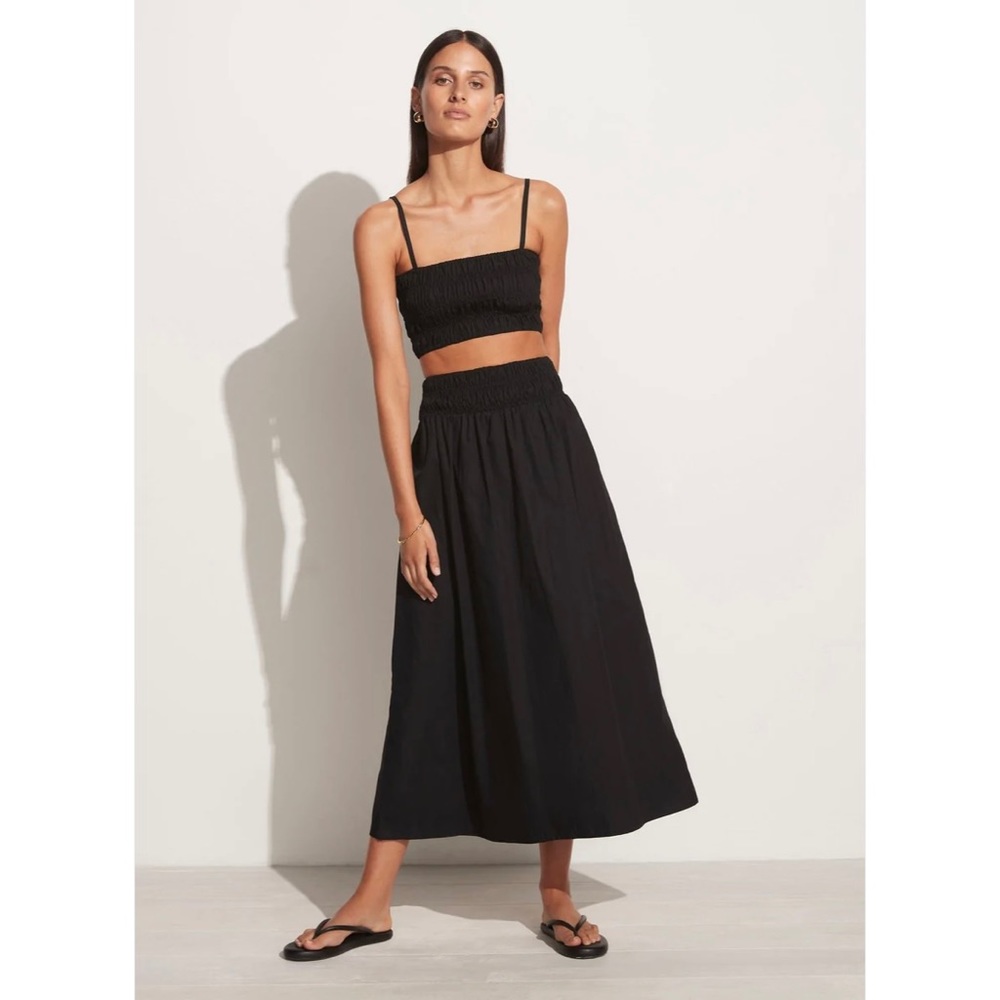 NWT Faithfull the Brand Cropped Skirt Set